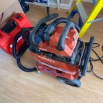 Hilti wall chaser and vacuum kit
